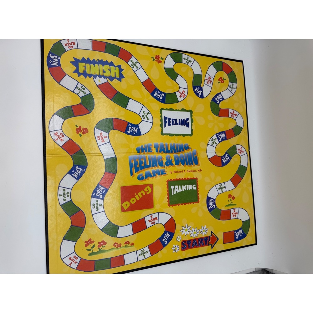 The Talking Feeling & Doing Game Revised Edition Psychotherapeutic Board Game - Picture 5 of 6